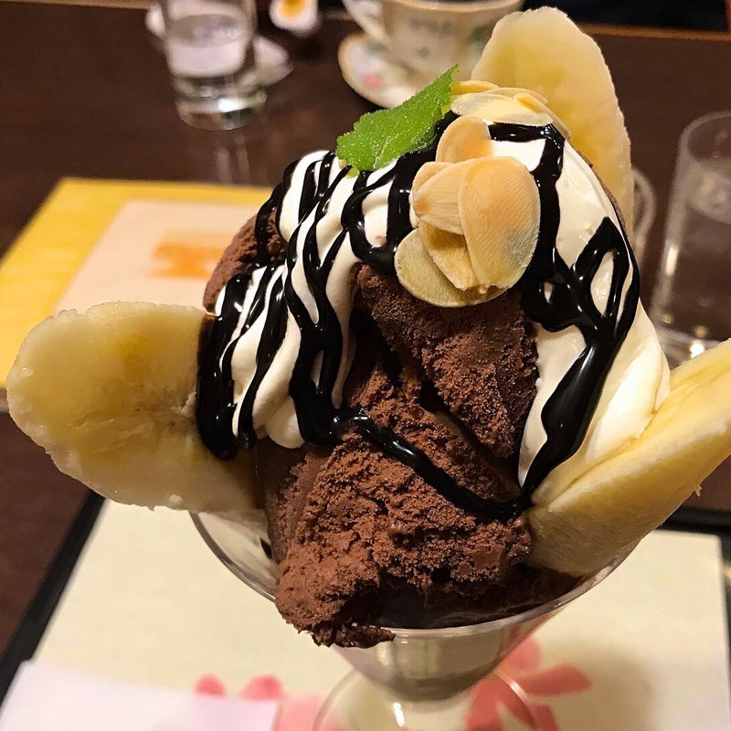 チョコレートパフェ(リヨンの森 )