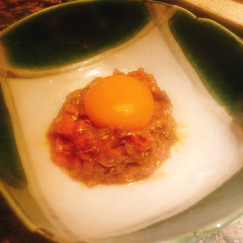 極みのうしごろユッケ 数量限定(うしごろ 貫 恵比寿本店 )