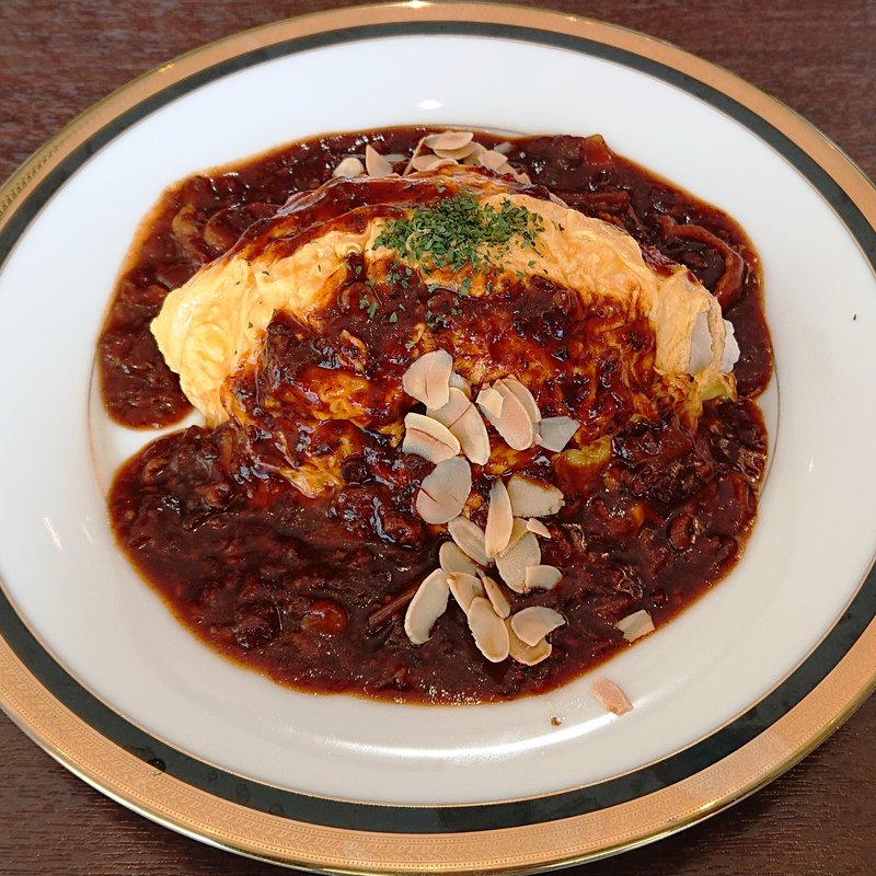 プレミアム早矢仕オムライス(M&C Cafe 川崎店)