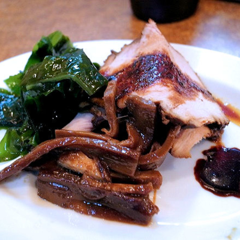 チャーシュー盛合せ(白くま)