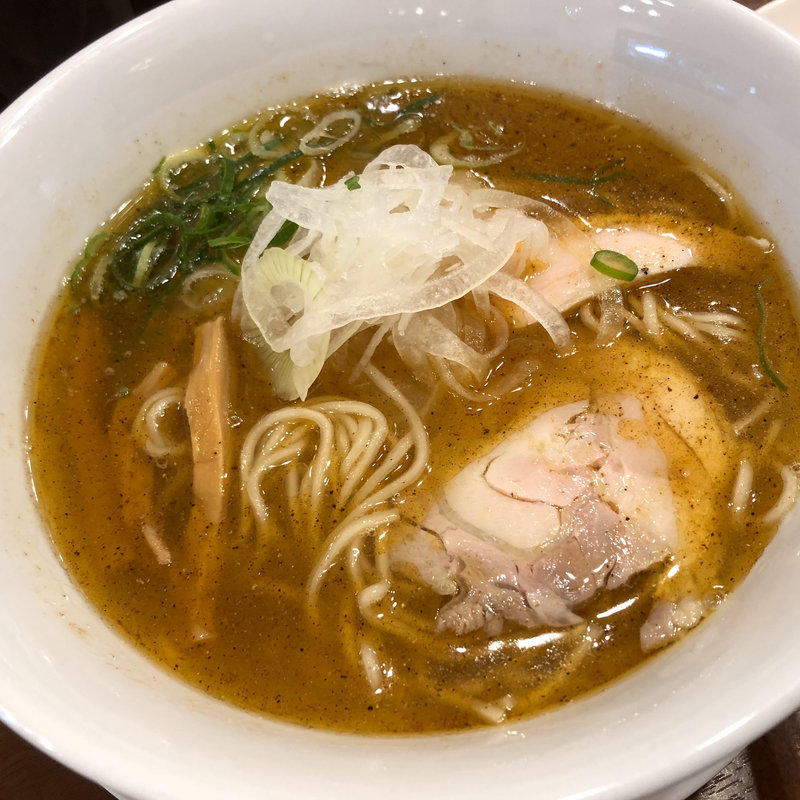 塩そば(鶏そば から揚げ 専門店 らーめん風見鶏 西田辺)