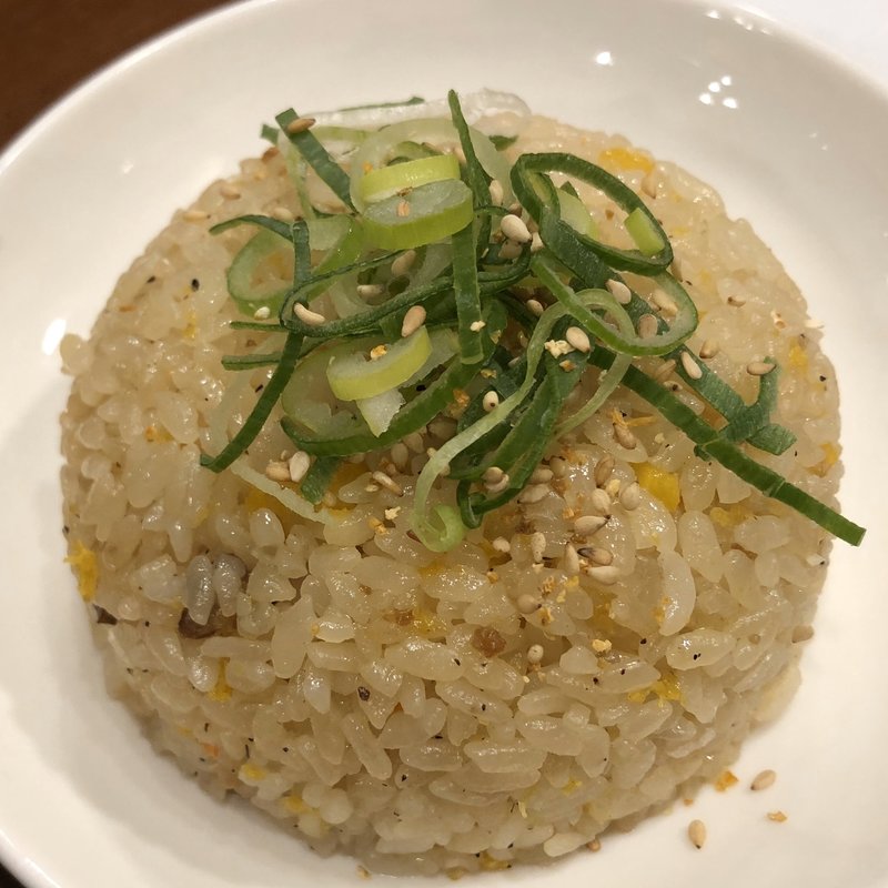 半チャーハン(鶏そば から揚げ 専門店 らーめん風見鶏 西田辺)