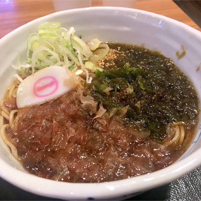 国産のりそば(そばいち Tokyo Food Bar秋葉原)