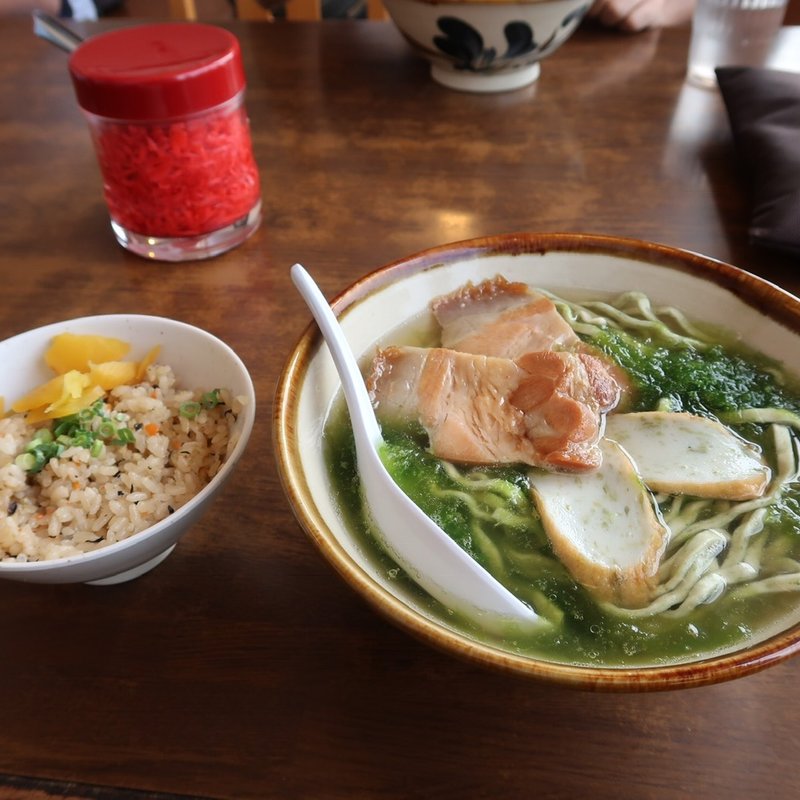 アーサそば(なかむらそば )