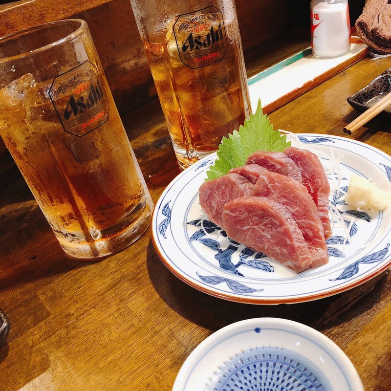 レバ刺し(菊仙)