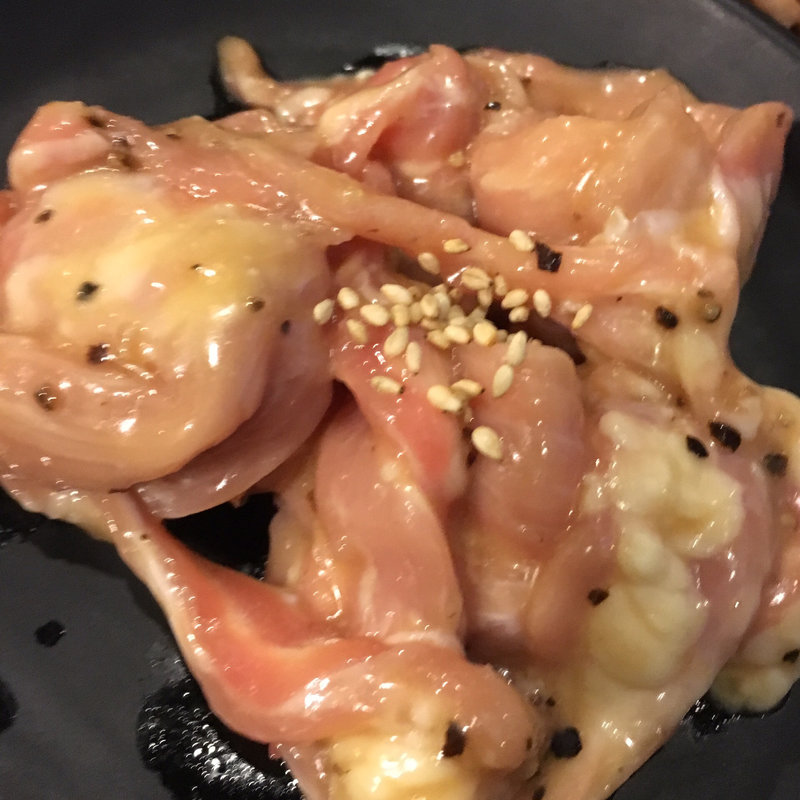 鳥セセリ(七輪焼肉安安 千葉店)