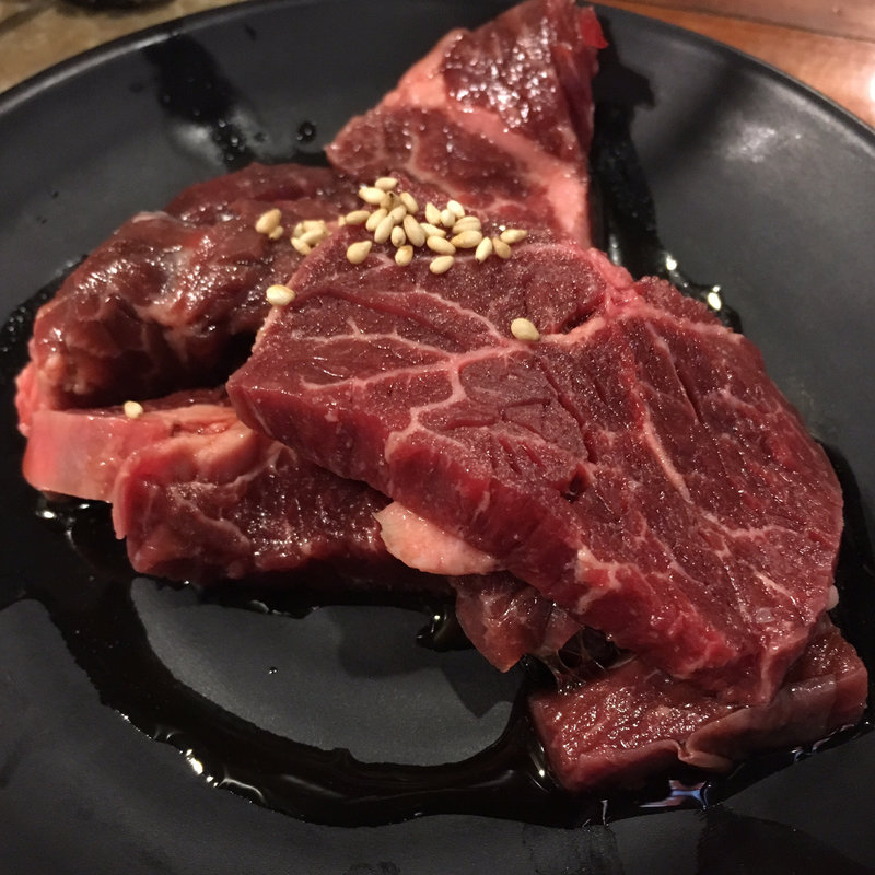 牛ハラミ(七輪焼肉安安 千葉店)