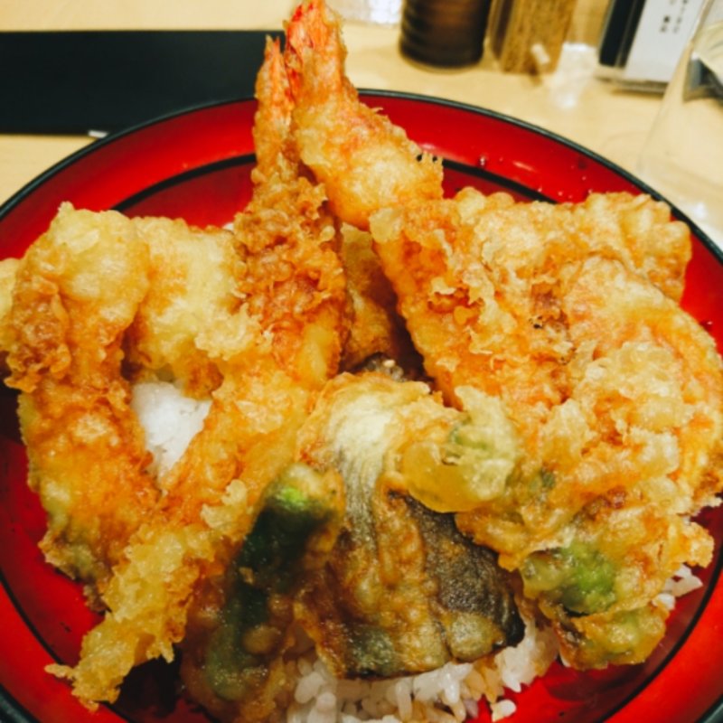 御殿山天丼(ぬる燗佐藤 御殿山茶寮)