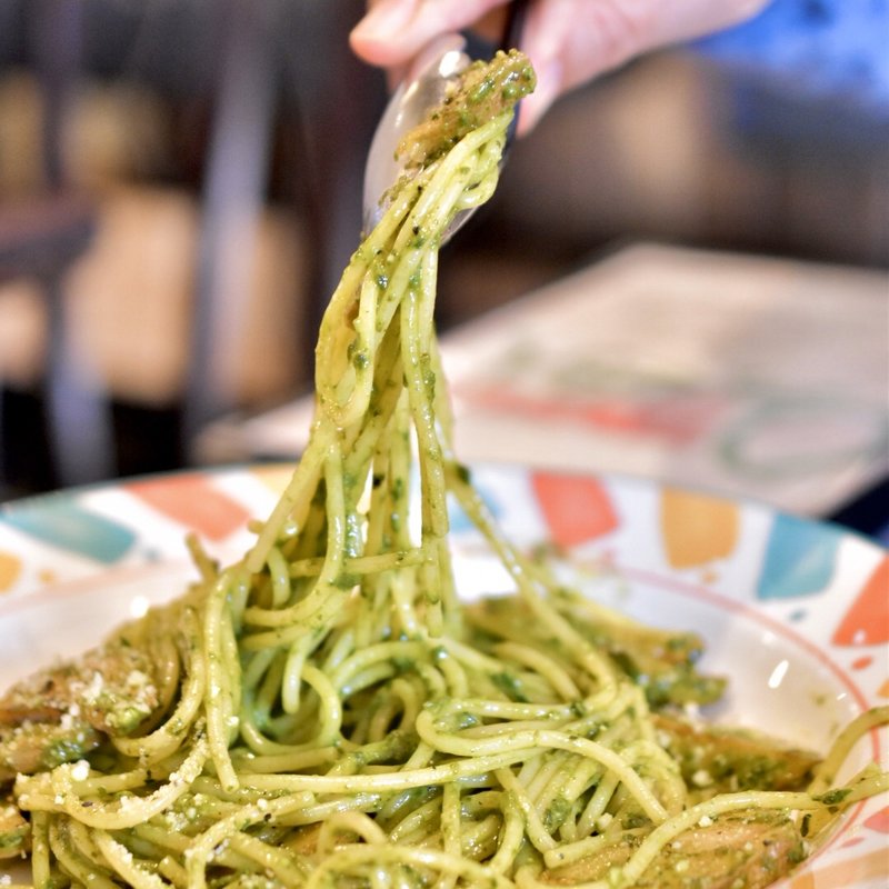 ジェノベーゼソースのスパゲティー(オステリア西国分寺 （オステリアニシコクブンジ）)