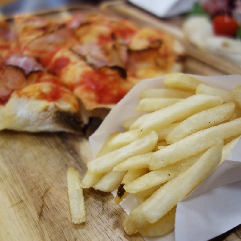 ドリンク＆ポテト(ピンサ・ロマーナ 福岡天神店(Pinseria Pinsa Romana))