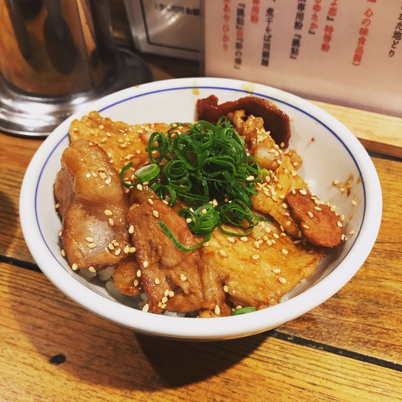 焼豚ごはん(松戸中華そば　富田食堂 )