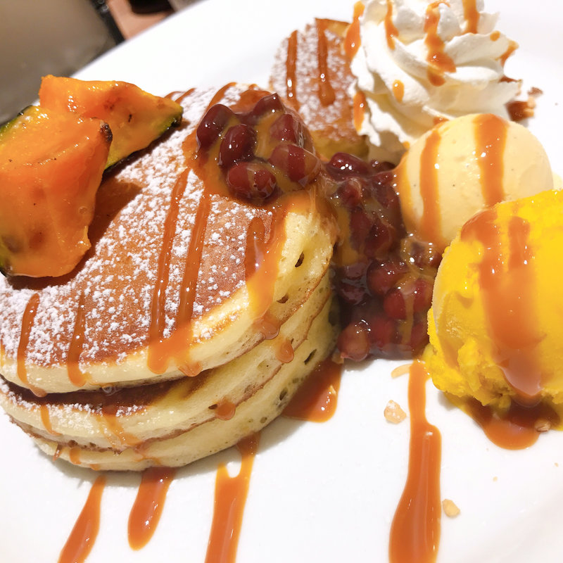 かぼちゃパンケーキ(デニーズ)
