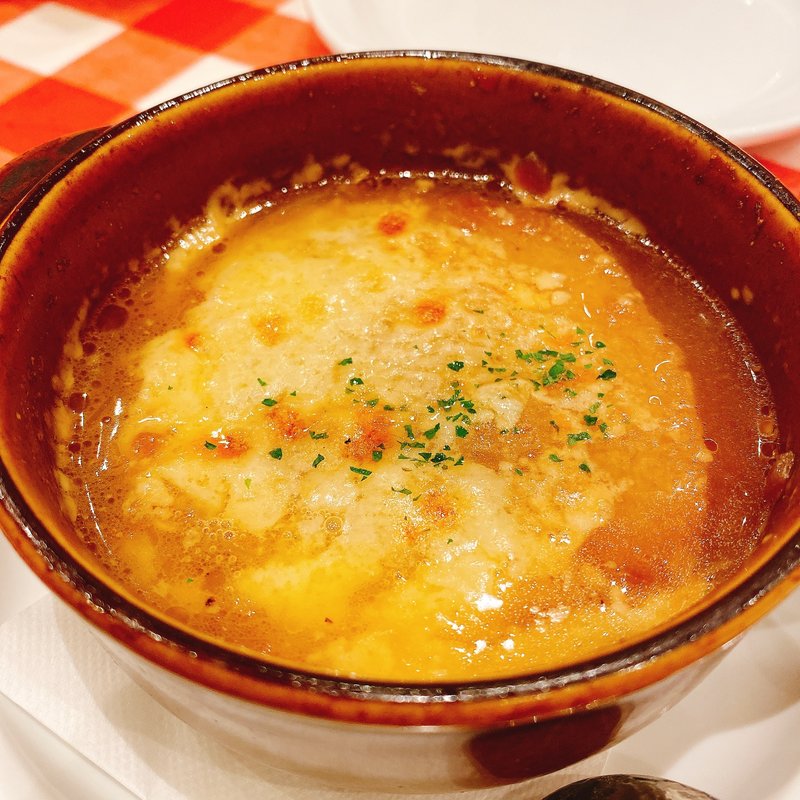 オニオングラタンスープ(東京洋食　神田グリル)