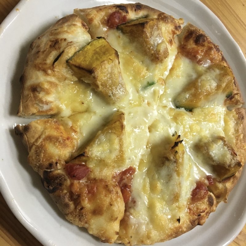 カボチャのピザ(森のピザ工房 ルヴォワール （【旧店名】石釜屋）)