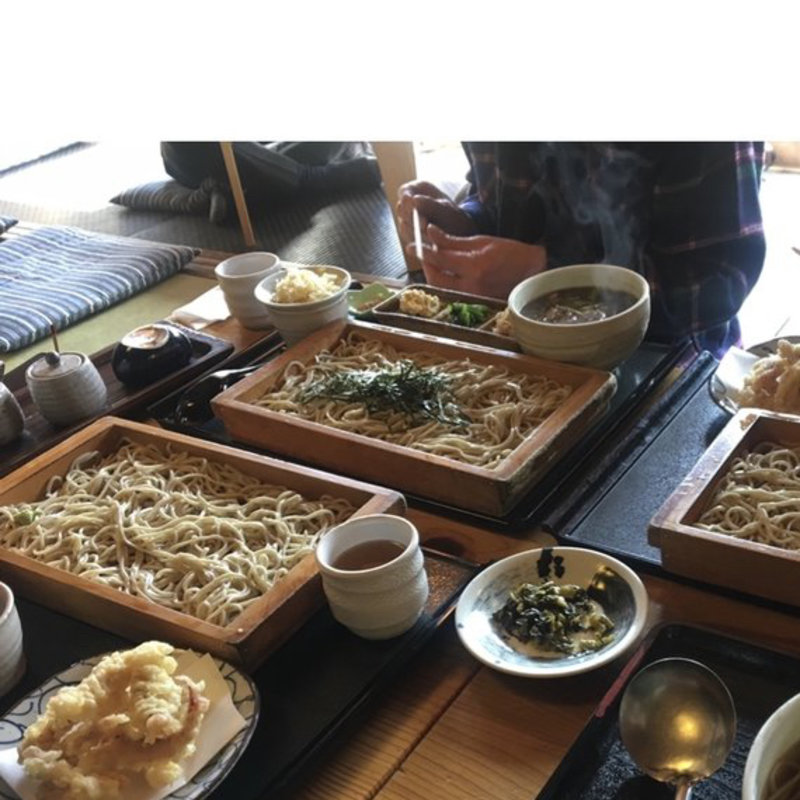 げそ天板蕎麦(初代 伝五郎 )