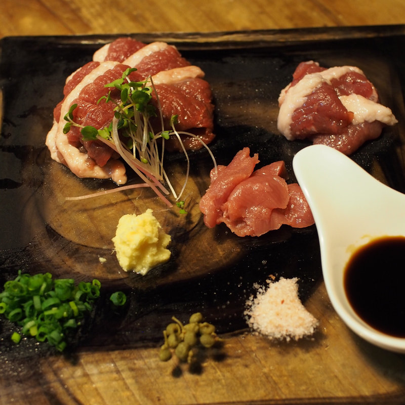 鴨刺(ぐるぐるねぎま)