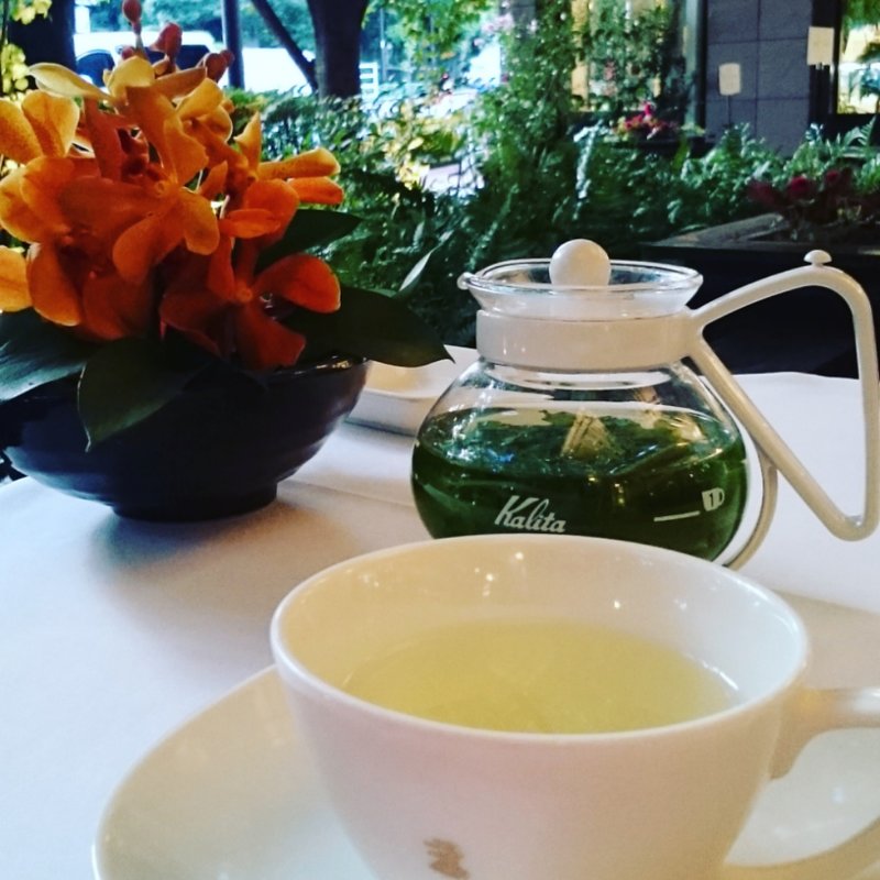 ハーブティー(銀座ウエスト 青山ガーデン)