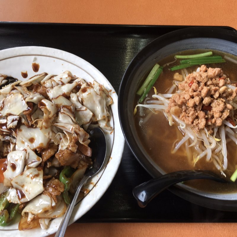回鍋飯＋台湾ラーメン(聚縁軒)