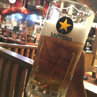 生ビール(千葉っ子居酒屋 旨串とりとん)