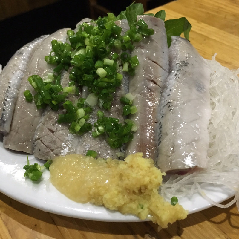 鰯の刺身(おんじゅく丸 )