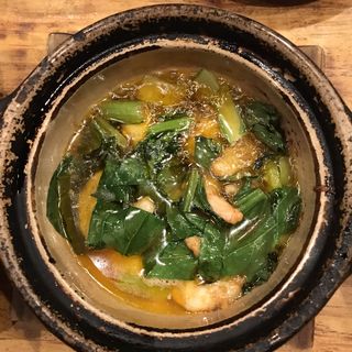 ブリブリ海老のアヒージョ(大衆ビストロ 匠)