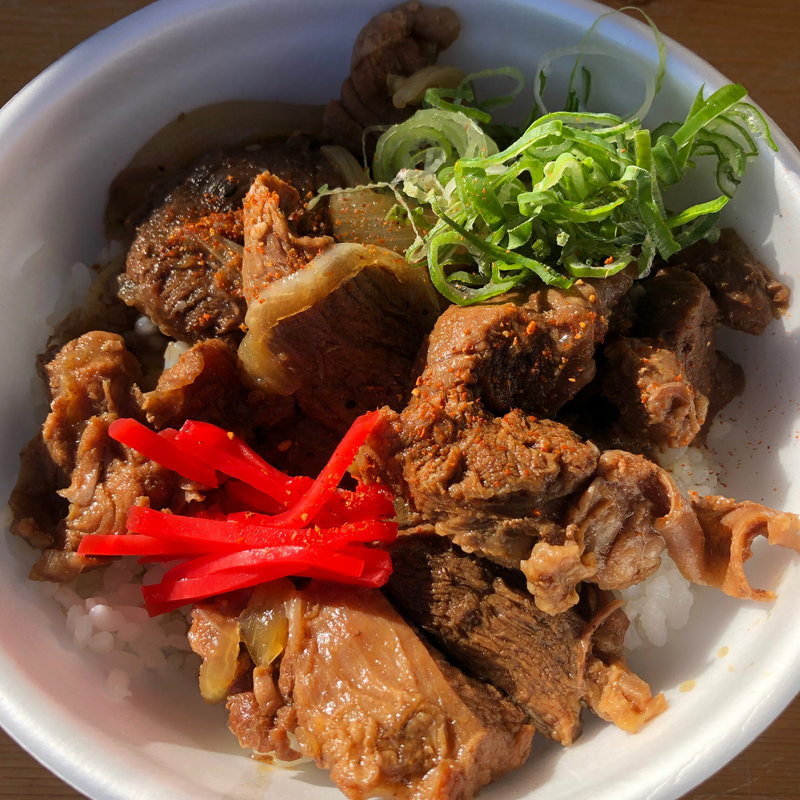 焼肉丼（鹿）(道の駅　ウッディー京北 )