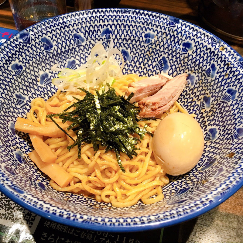 油そば(東京煮干屋本舗 中野本店)