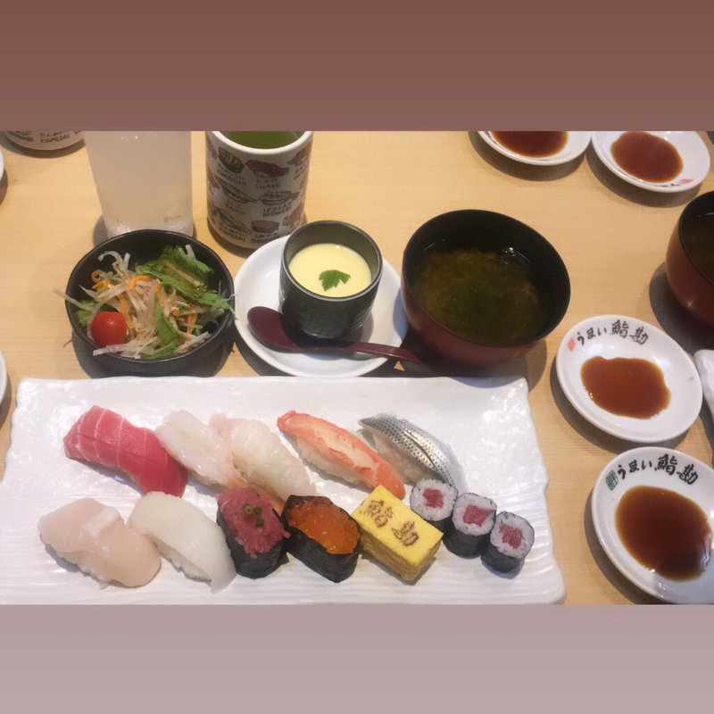 特上にぎり(うまい鮨勘 一番町支店 （うまいすしかん）)