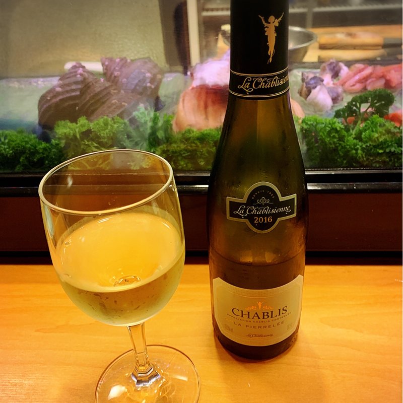 シャブリ白ワイン(鮨乃家かわごえ )