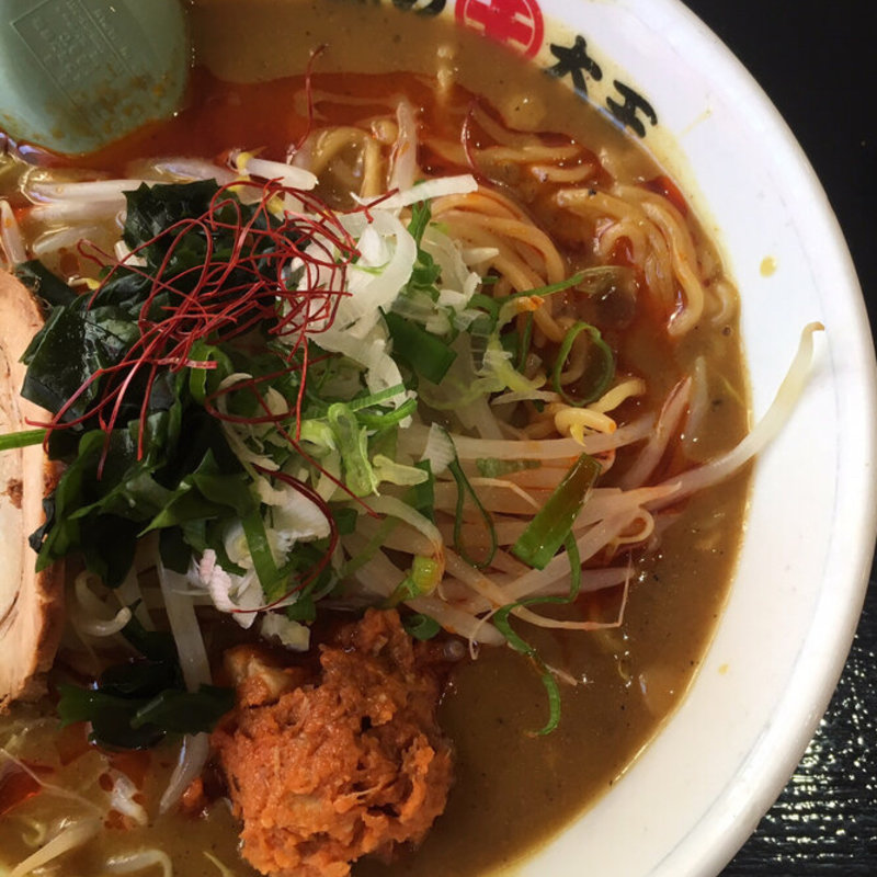 辛口カレーラーメン(味の大王 総本店)