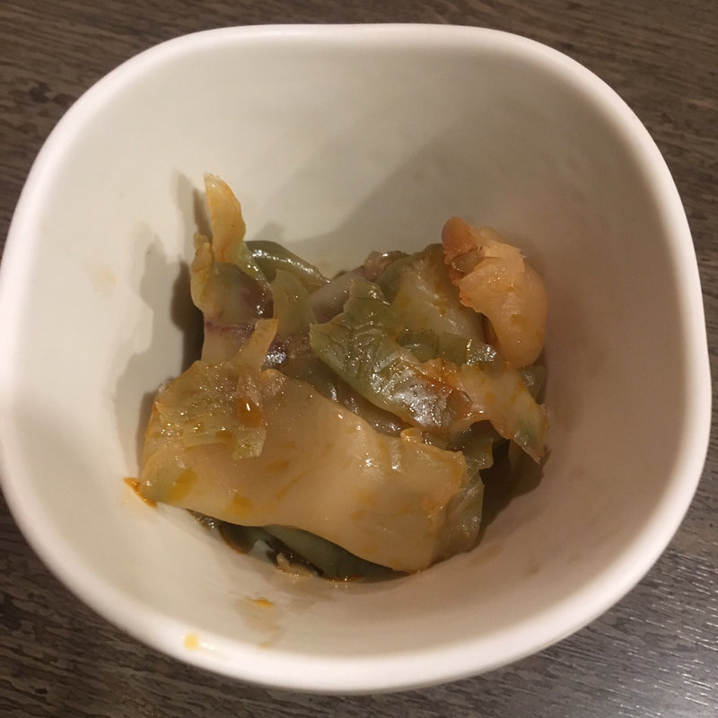 お通し(正統派室蘭焼鳥 男吉 本店)