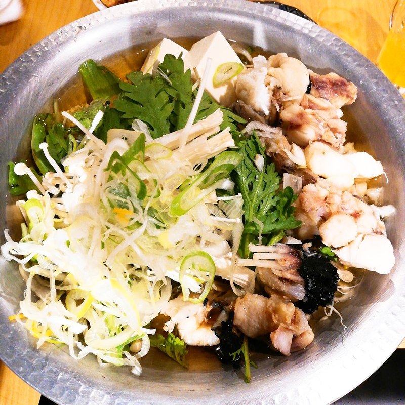 肝たっぷり鮟鱇鍋(四十八漁場 北千住店 )