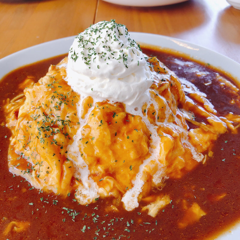 オムライス Mサイズ(フラッフィーズ)