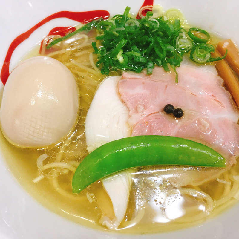 燻製味玉 塩(麺や魁星)