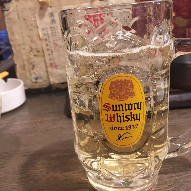 角ハイボール(正統派室蘭焼鳥 男吉)