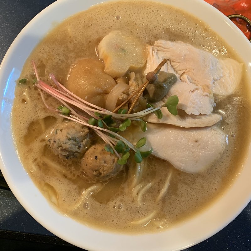 濃厚蟹白湯ラーメン(蟹ラーメン専門店 香住 北よし)