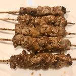 ラム肉の串焼き(5本)(味坊 （アジボウ）)
