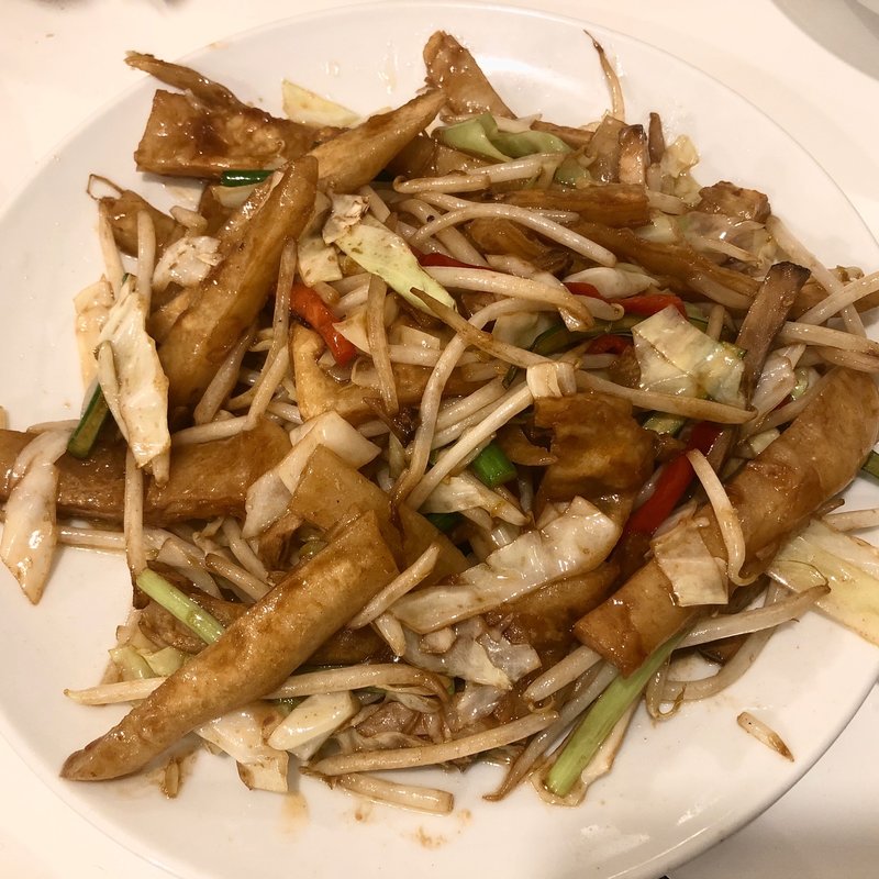 炒餅(平打ち麺炒め)(味坊 （アジボウ）)