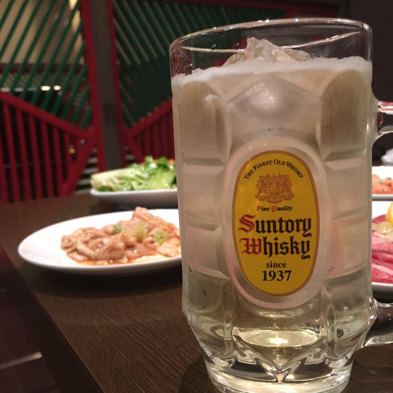 角ハイボール(焼肉オモニ)