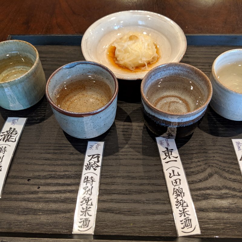 のみくらべセット(唐津ちょこバル)