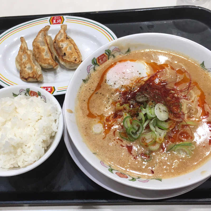 温玉担々麺/フェアセットB(餃子の王将 狸小路5丁目店)