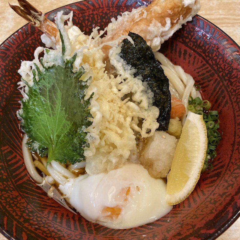 温ちくひや天(うどん棒 本店 （うどんぼう）)
