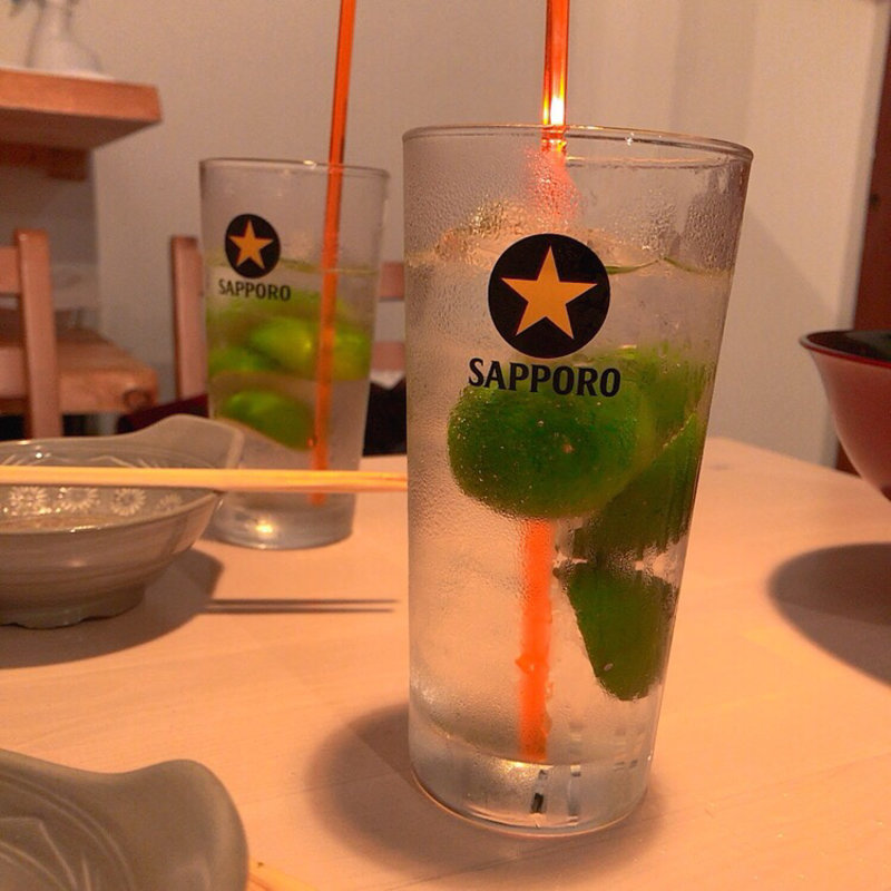 すだちサワー(サカナとタナカ Iriguchi)