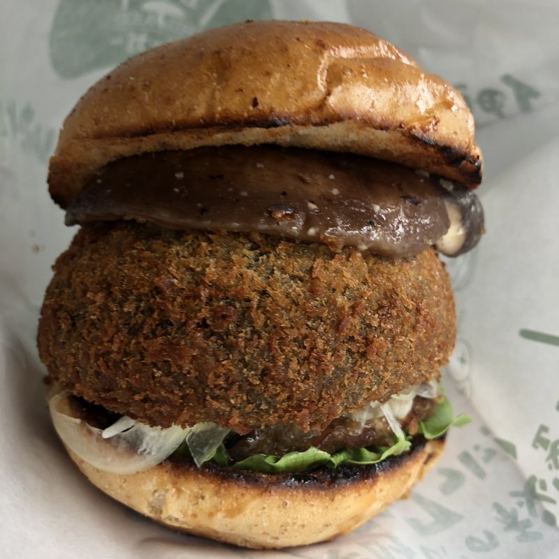しいたけバーガー(THIS 伊豆 SHIITAKE バーガーキッチン)