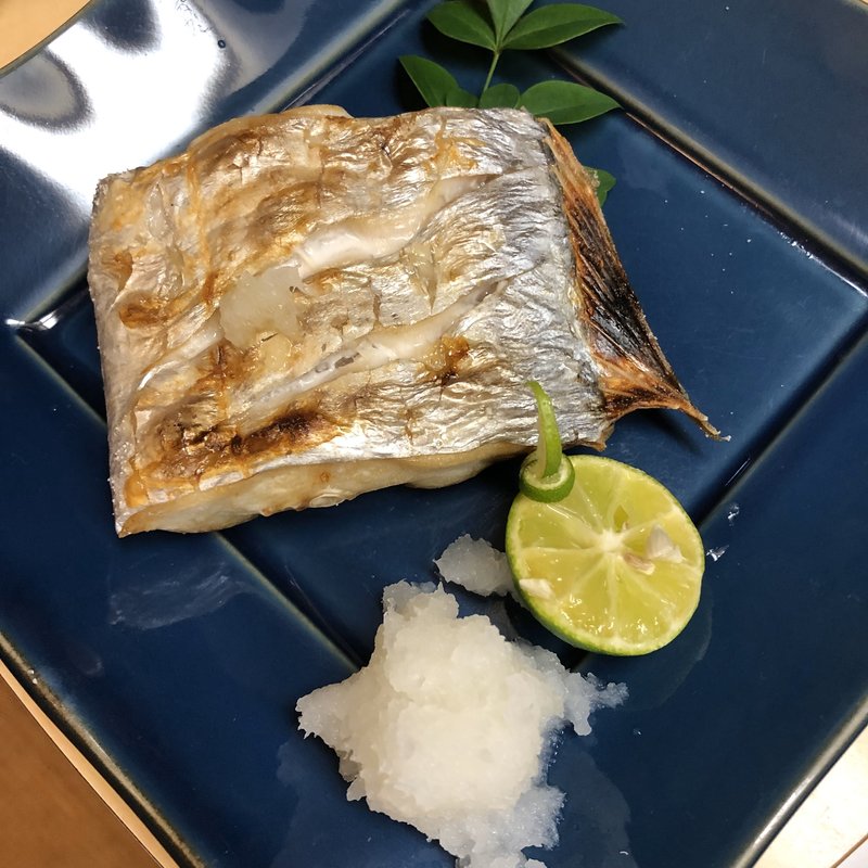 太刀魚塩焼き(赤鬼 )