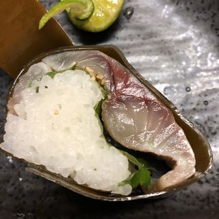 鯖の棒鮨(赤鬼 )