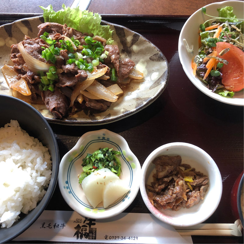 牛肉ランチ(牛福 )