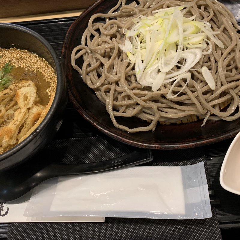 カレー付け蕎麦(EBISU 蓮)