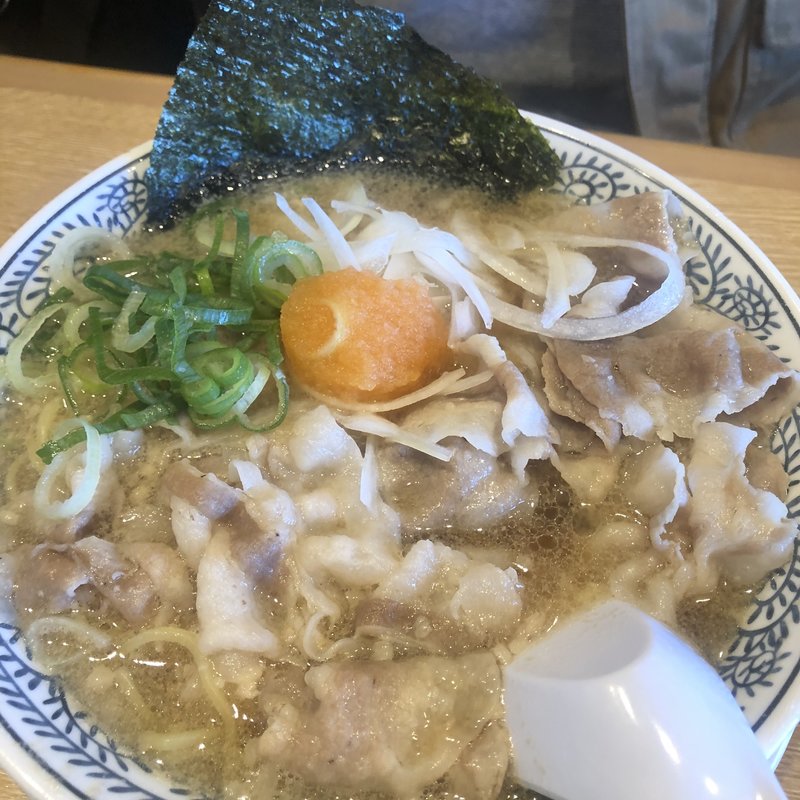 肉そば　肉ダブル(丸源ラーメン 桂店 )