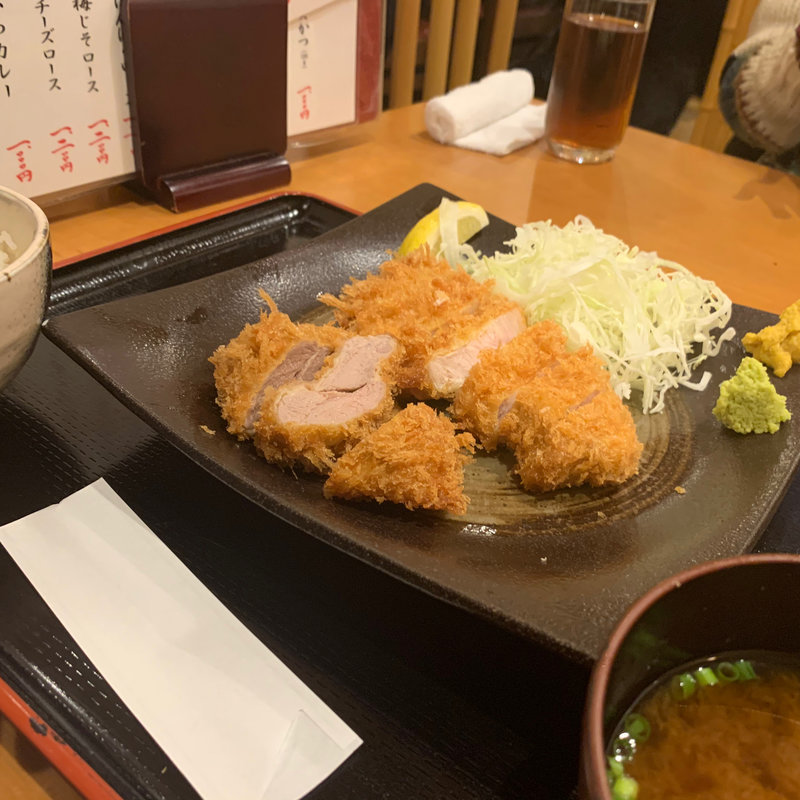 ロース&半ひれかつ(はせ川)